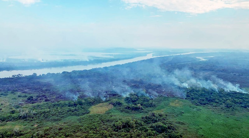 Com incêndio se propagando no Pantanal, tempo seco será crítico até setembro