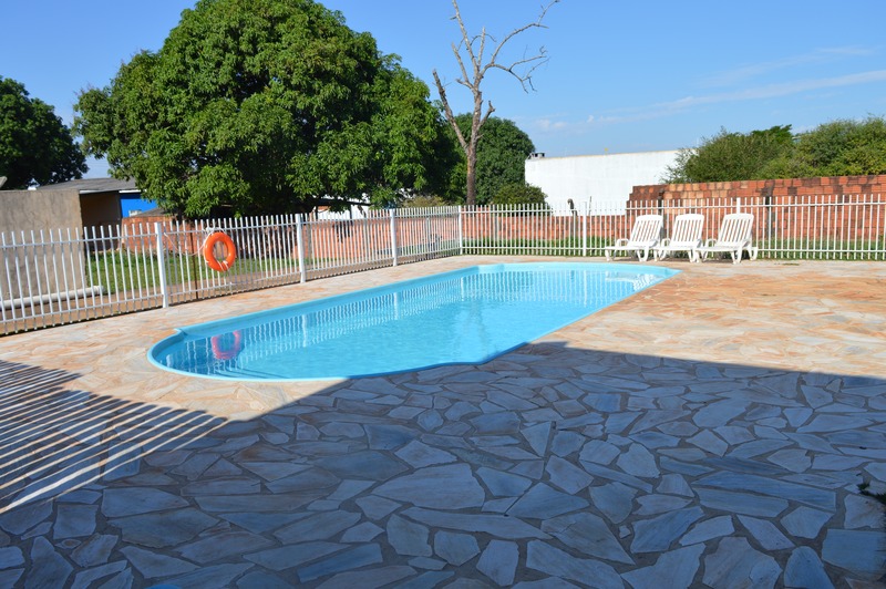 A piscina funciona com aulas de hidroginástica , no período do verão / Foto: Moreira Produções 