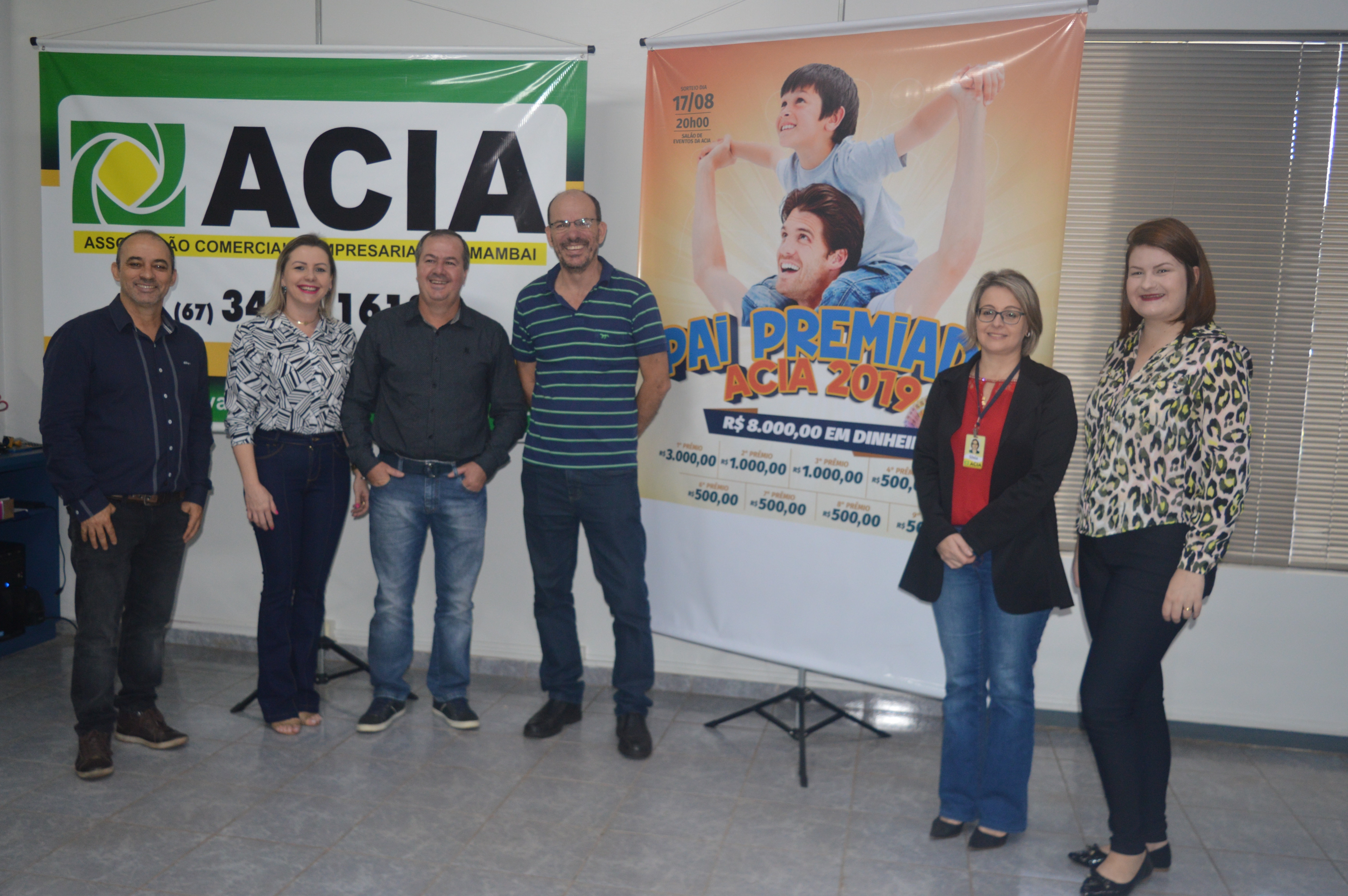 O lançamento da campanha contou com a presença de membros da diretoria e do poder legislativo / Foto: Moreira Produções
