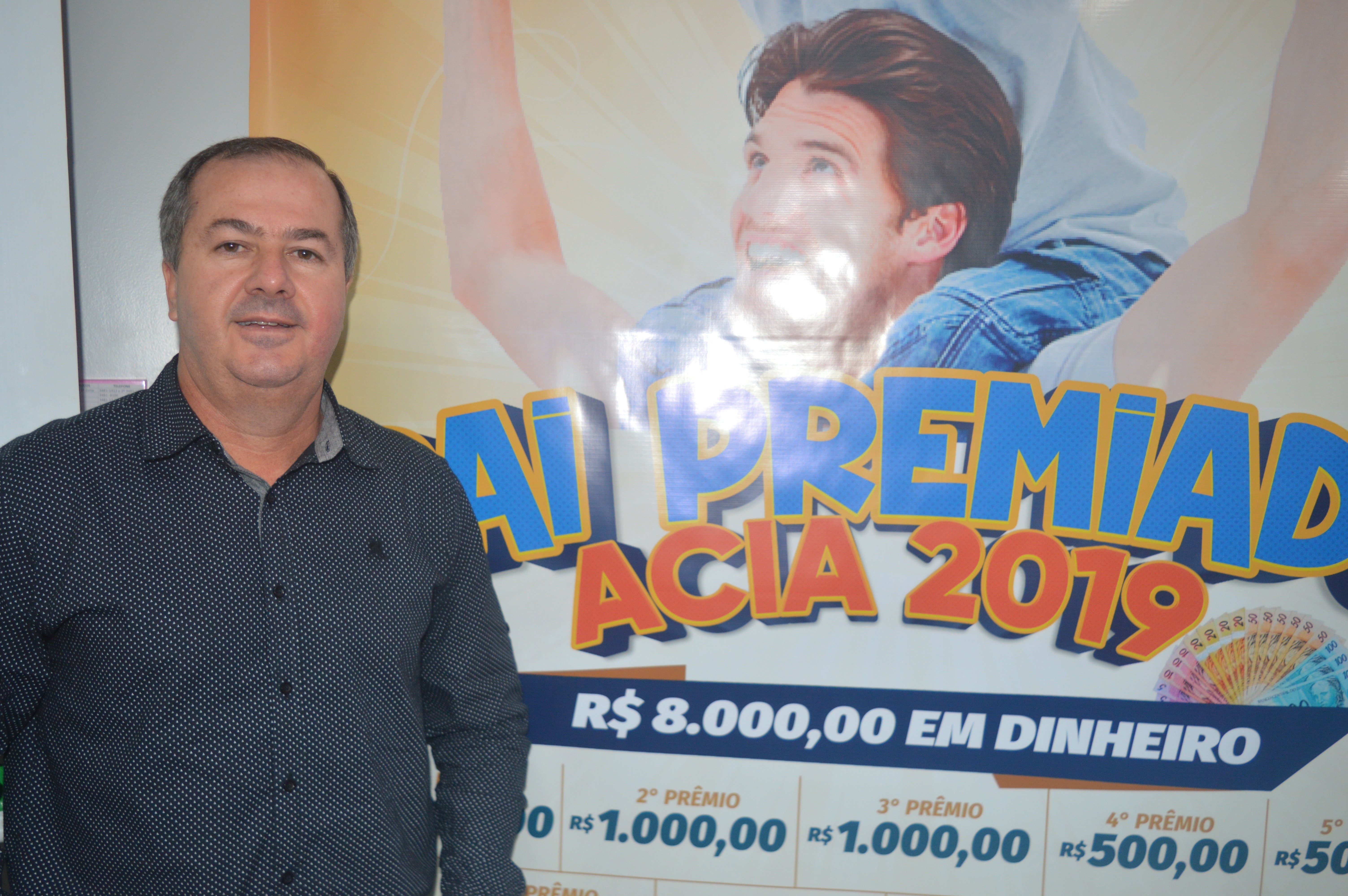 Presidente da Acia, empresário Clemente Martins Júnior / Foto: Moreira Produções