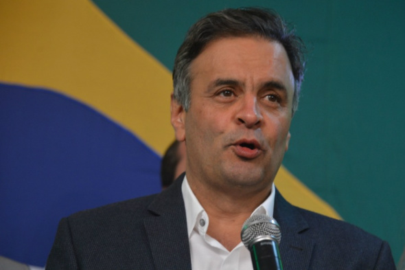Aécio pede renúncia de Dilma e convoca protesto Presidente Nacional do PSDB, senador Aécio Neves (PSDB/MG) Foto: Divulgação