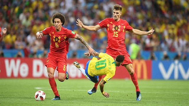 Análise: Por que o Brasil foi eliminado nas quartas-de-final? Neymar sentiu a falta de ritmo de jogo e não conseguiu superar a forte marcação belga / Divulgação - Fif