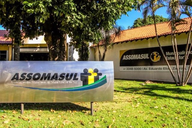 Vista do prédio da Assomasul