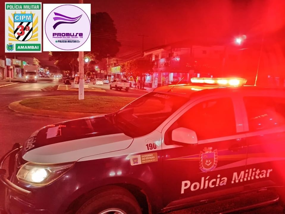 PM de Amambai prende dois homens por descumprirem medidas protetivas Foto: 3ªm CIPM