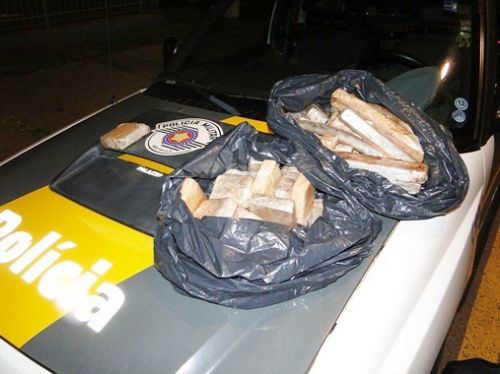 Amambaiense é preso em Ourinhos com 43 Kg de maconha