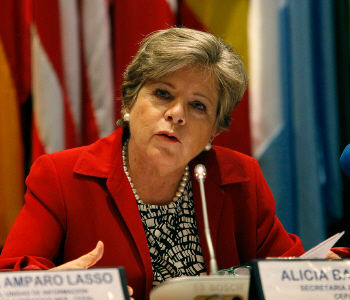 Alicia Bárcena. Foto: Cepal/Carlos Vera