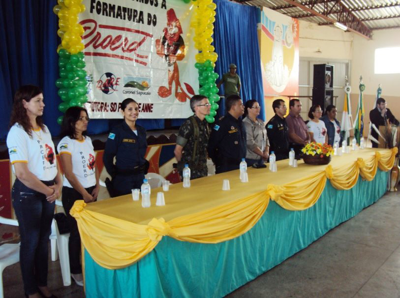 Proerd forma 125 alunos em Coronel Sapucaia