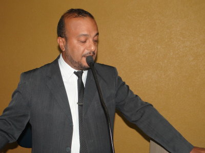 Convênio da Prefeitura de Amambai com a Rádio Auxiliadora é debatido na Câmara Vereador de Amambai, Professor Ailton / Foto: Moreira Produções