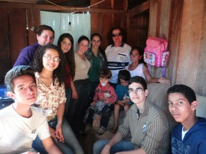Os interactianos realizam diversos projetos de ação social / Foto: Divugação