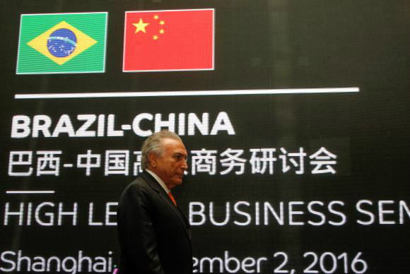 Na China, Temer diz que manifestações não representam vontade da maioria O presidente Michel Temer participa Seminário Empresarial de Alto Nível Brasil-China, em Xangai Beto Barata/PR