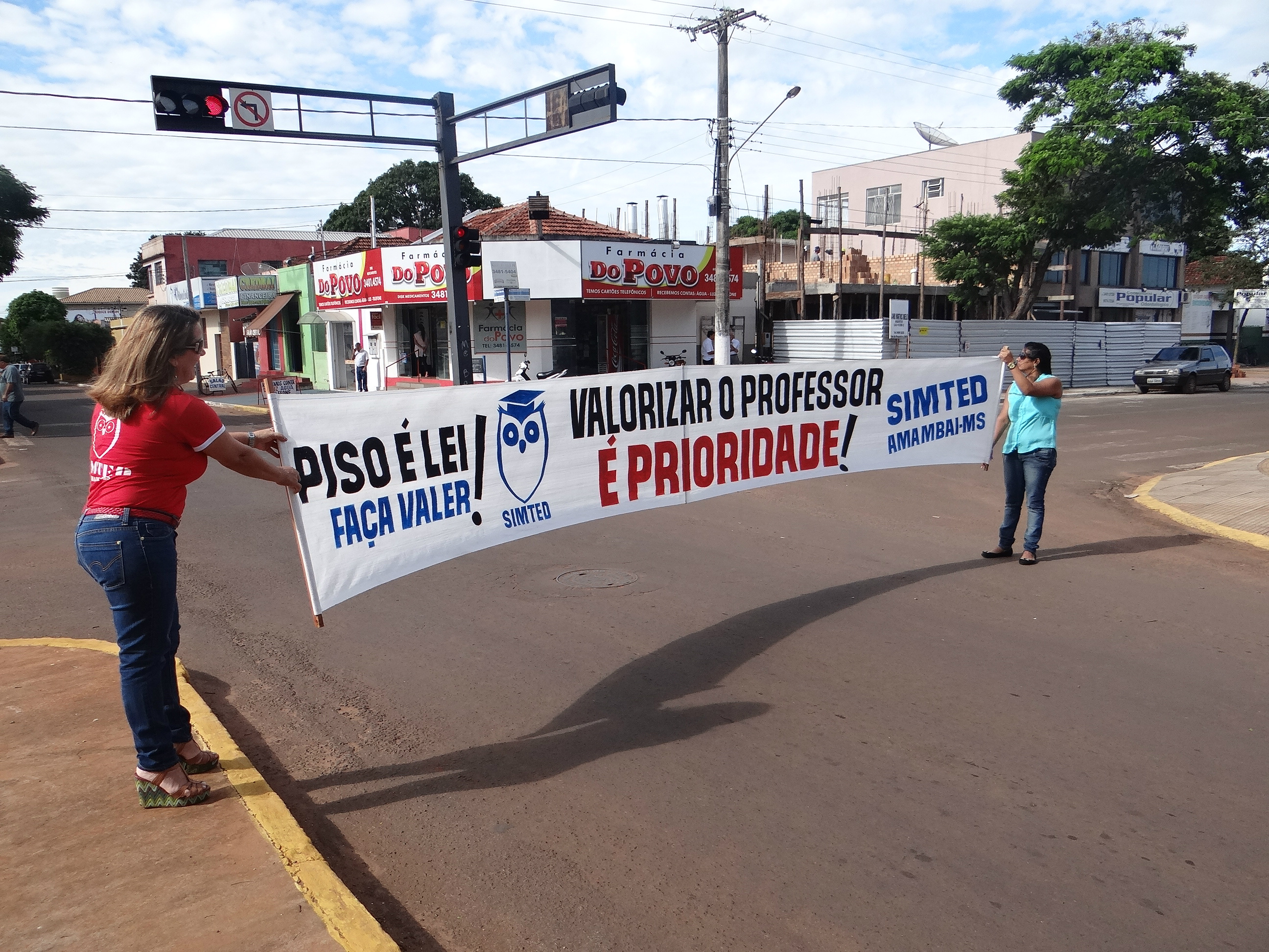 Lutas da Educação envolvem compromisso do Simted, da comunidade e da categoria.