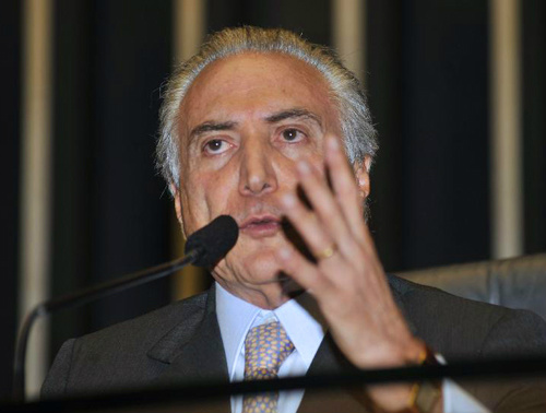Michel Temer ressalta avanços do Brasil nos últimos anos Michel Temer ressalta avanços do Brasil nos últimos anos