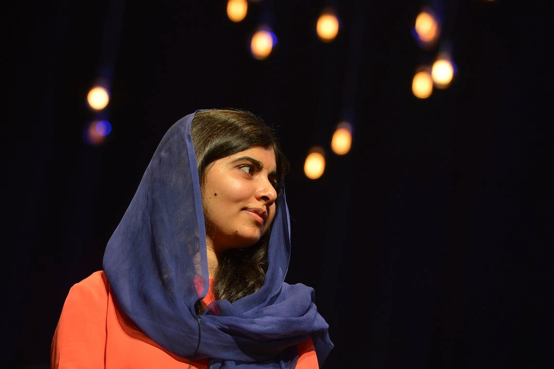 No Brasil, Malala defende que a educação é o melhor investimento Foto: Rovena Rosa/Agência Brasil