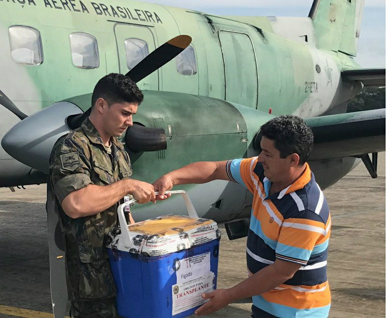 FAB garante transporte de órgãos para salvar vidas Nos cinco primeiros dias de 2017, FAB transportou três órgãos para transplanteFoto: Divulgação
