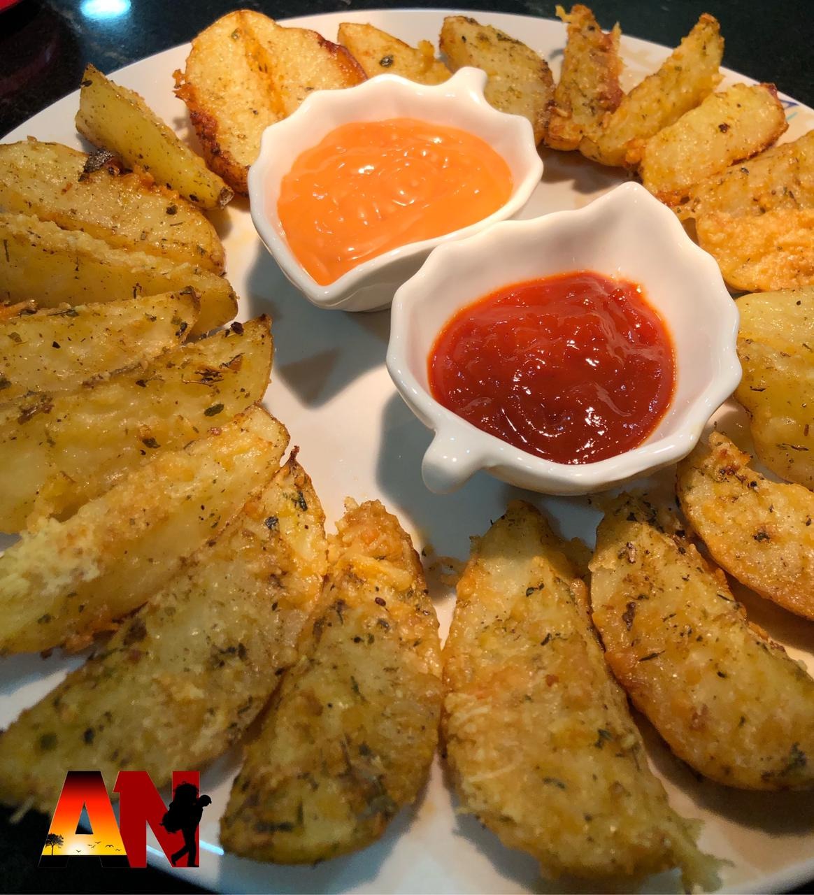 Happy Hour de Quarentena: batatas rústicas! Foto:Assessoria Amambai Notícias