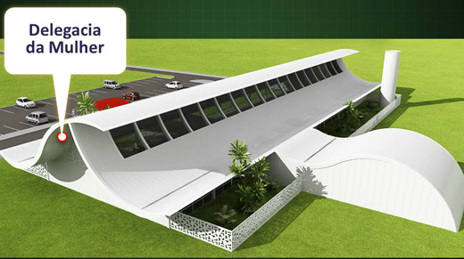 O projeto foi idealizado pelo arquiteto João Filgueiras, o “Lelé”, amigo e parceiro de Oscar Niemeyer em muitas obras da Capital Federal