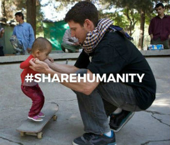 Campanha #ShareHumanity. Imagem: Ocha