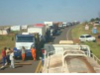 A liberação da rodovia foi na tarde desta segunda-feira (19)Foto: Divulgação