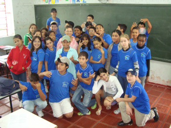 Turma do 6º ano A de 2011 da escola estadual Cel. Felipe de Brum.
