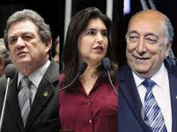 Os senadores de Mato Grosso do Sul Waldemir Moka (PMDB), Simone Tebet (PMDB) e Pedro Chaves votaram contra o afastamento do senador Aécio Neves (PSDB-MG).