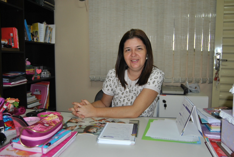 Ane Scalon, coordenadora pedagógica do Celq.