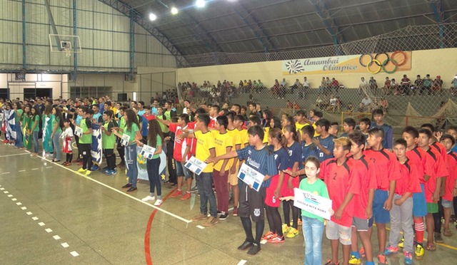 Intercolegiais 2017 tiveram início ontem (18), em Amambai