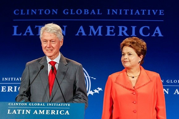 Dilma participa encontro da Clinton Global Initiative na América Latina Presidenta Dilma Rousseff durante encontro da Clinton Global Initiative, no Rio de Janeiro