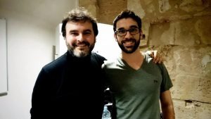 Ángel Badillo orientador de André Mazini.