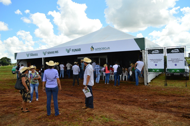 Dinapec - Sistema Famasul apresenta informações tecnológicas da agropecuária Foto: Sistema Famasul