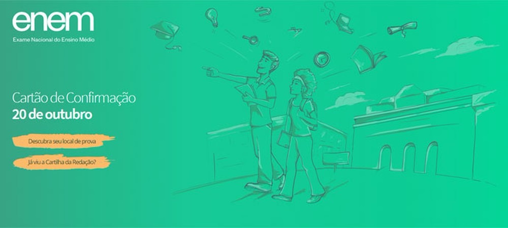 Local de prova do Enem será divulgado a partir das 10h de sexta-feira (Foto: Reprodução)