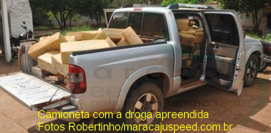 Maracaju: policiais civis fazem apreensão de quase uma tonelada de maconha