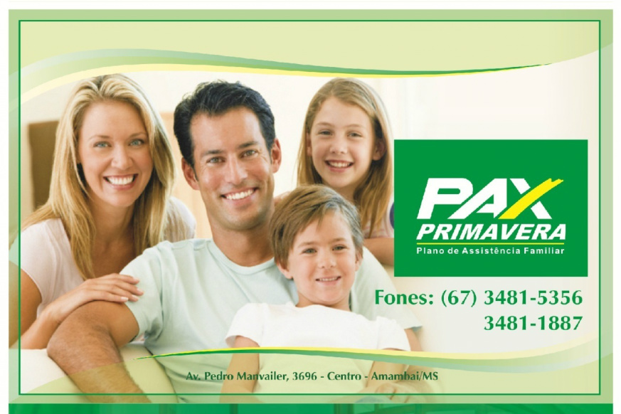 Pax Primavera de Amambai realiza ação social nesta quinta-feira (20) Pax Primavera de Amambai realiza ação social nesta quinta-feira (20)