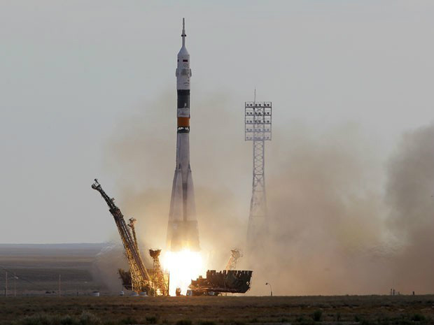 Decolagem teria transcorrido sem contratempos, informaram agências russas (Foto: AP Photo/Dmitry Lovetsky)