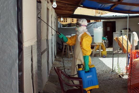 Centro de tratamento contra o ebola (Luis Fonseca/Agência Lusa/Direitos Reservados)Luis Fonseca/Lusa