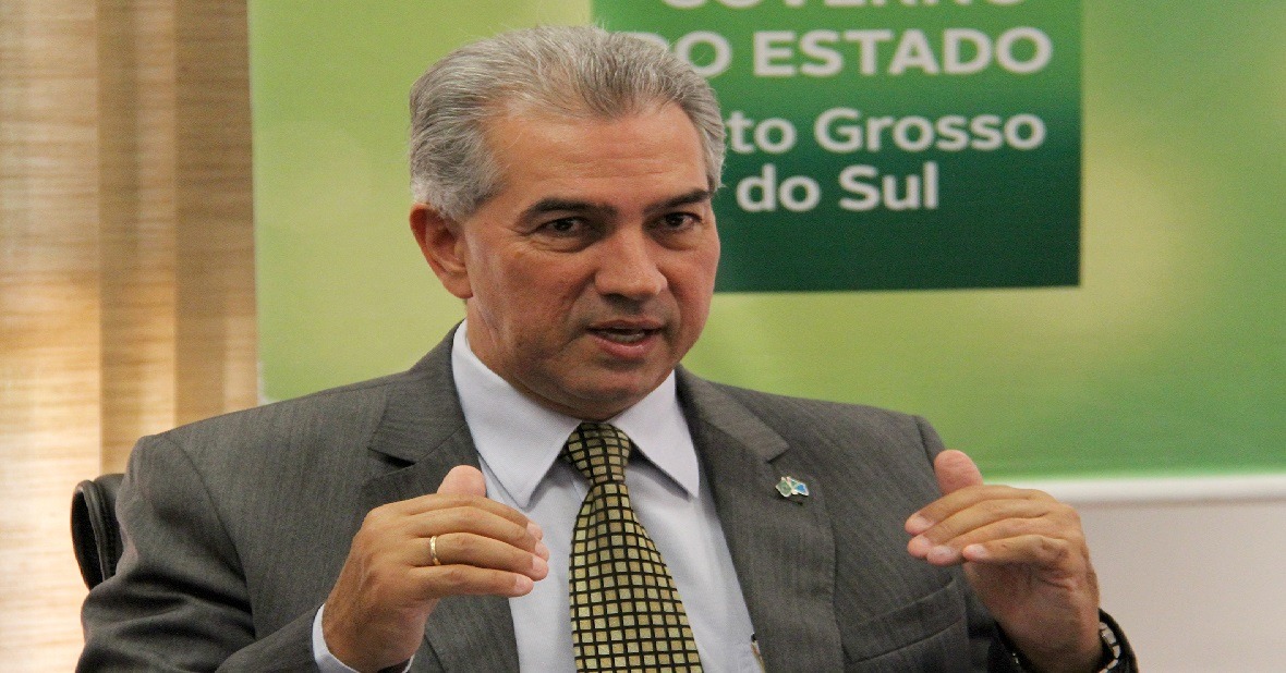 Governador vai a Assunção tratar de segurança, logística e defesa sanitária Governador de MS, Reinaldo Azambuja (PSDB) / Foto: Chico Pinheiro