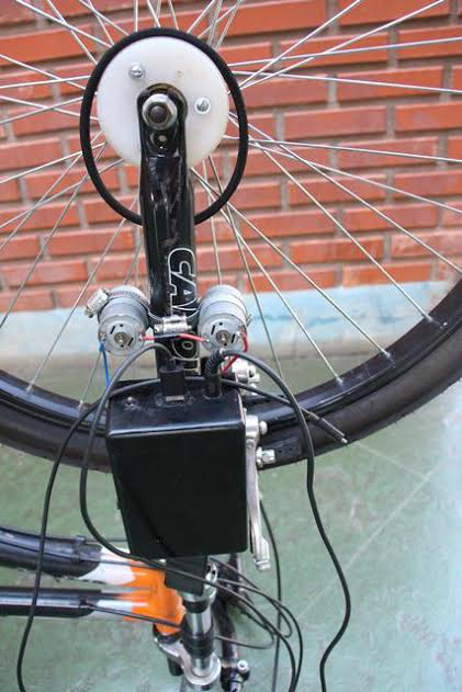 Estudantes do IFMS criam carregador de celular para bicicletas