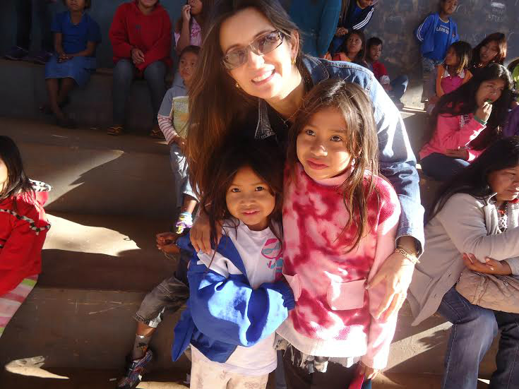 A responsável pelo programa em Amambai, professora pedagoga Regiane de Oliveira da Fonseca Marques.