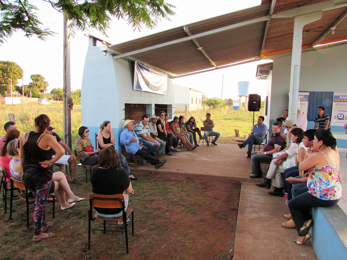 Primeira reunião do projeto Papo No Bairro aconteceu na Vila Nossa Senhora Aparecida.
