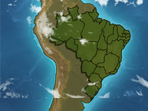 Previsão é de chuva e queda de temperatura para segunda-feira