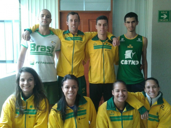 Brasileiros garantem oito vagas para o Pan de Toronto no taekwondo Brasileiros garantem oito vagas para o Pan de Toronto no taekwondo