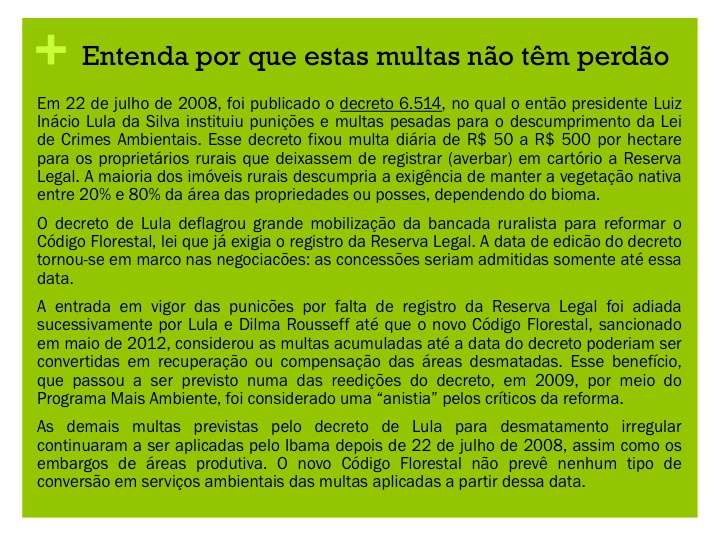 Multas por desmatamento sem direito a “anistia” chegam a 13 bi