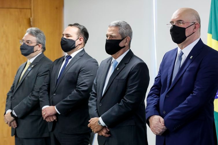 MEC: Milton Ribeiro toma posse e promete diálogo com educadores Cerimônia de posse do ministro da Educação, Milton Ribeiro - Isac Nóbrega/PR