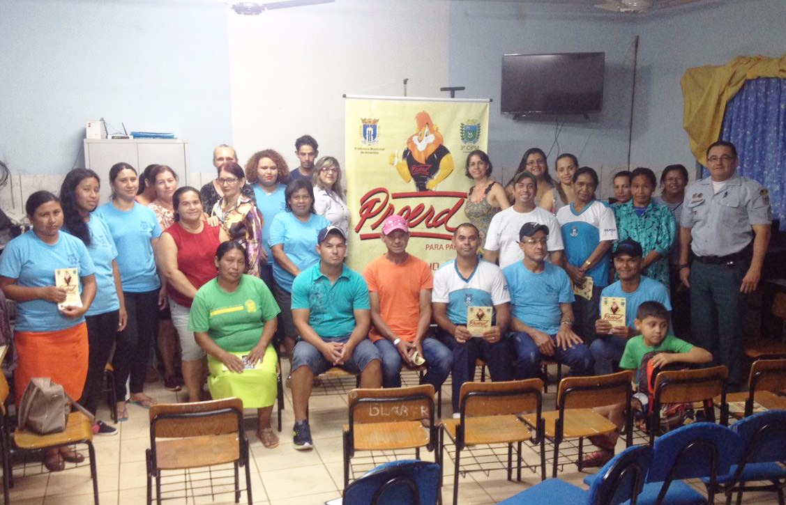 As aulas estão sendo ministrado pelo instrutor Sargento PM Geraldo Silva e acontecem na da Escola Municipal Júlio Manvailer/ Foto: Divulgação