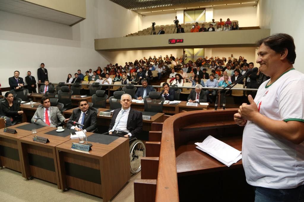 Marcos Tabosa representa 2,4 mil trabalhadores / Foto: Victor Chileno 