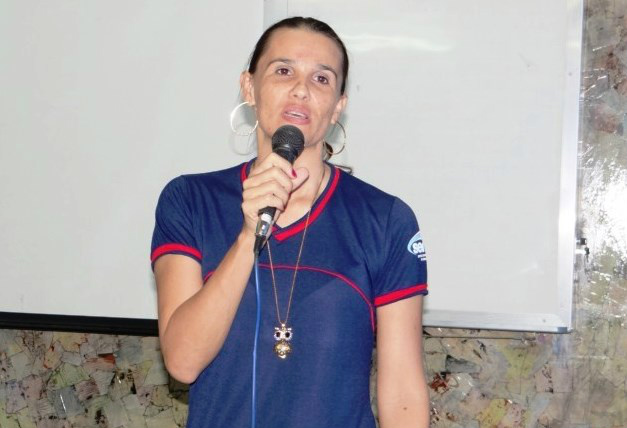 A secretária de Educação de Amambai, Vera Lorensetti.