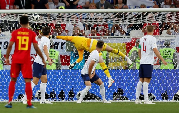 Bélgica vence Inglaterra e é a terceira colocada da Copa do Mundo 2018 Bélgica vence a disputa pelo terceiro lugar - Agência Reuters/Lee Smith