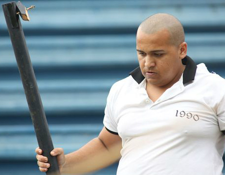 Torcedor do Vasco foi preso em Joinville (Foto: Giuliano Gomes/Folhapress)