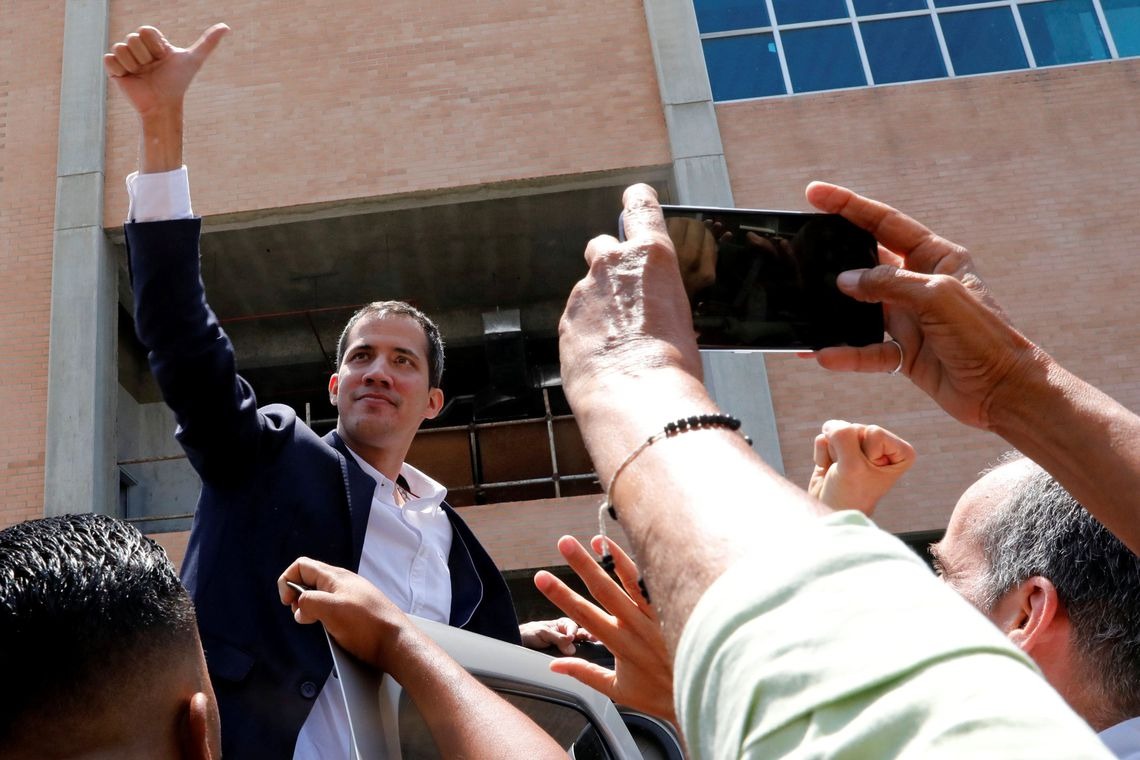 Guaidó prepara comitês de ação contra Maduro Carlos Jasso/Reuters/Direitos Reservados