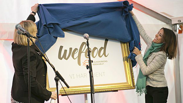 Foto: Mikkel ØstergaardImage captionLoja foi inaugurada na capital, Copenhague, pela princesa Marie e a ministra do Meio Ambiente e Alimentação, Eva Kjer Hansen (Foto: Mikkel Østergaard)