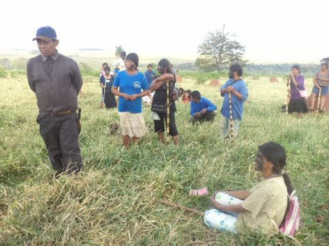 Comunidade Guarani e Kaiowá de Arroio Kora-Paranhos-MSFoto: divulgação
